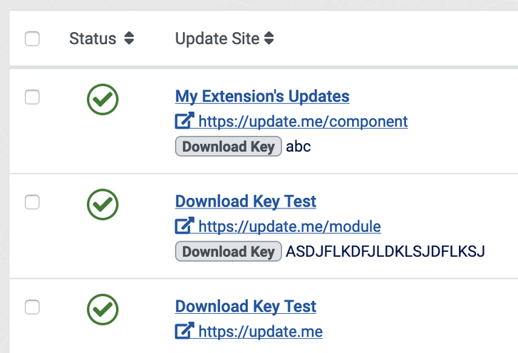 Joomla 4 extension license keys