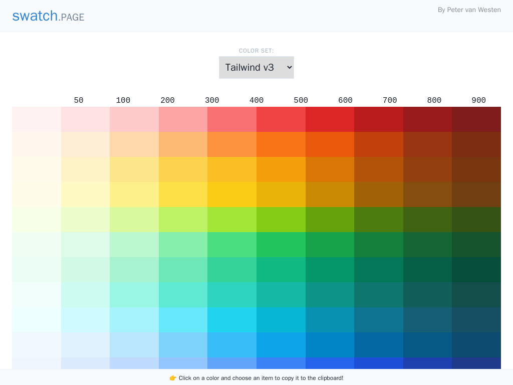 Swatch Page