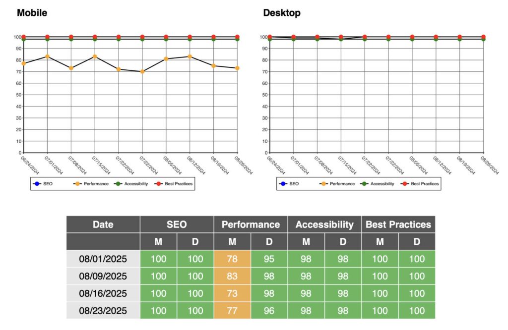 Lighthouse Client Report Example